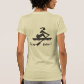 "Zum Erg ist unmenschliches" Rudersport-Shirt T-Shirt (Rückseite)