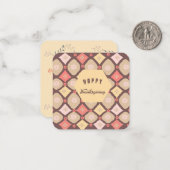 Zum Erntedankfest: Mitteilungskarte (Vorderseite/Rückseite Beispiel)