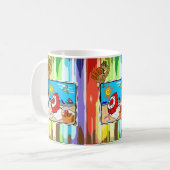 Zum Erntedankfest Tasse, Strand Kaffeetasse (Vorderseite Links)