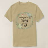 Zum ersten Mal in Lolly Est 2022 Frauen in Blumeng T-Shirt (Design vorne)