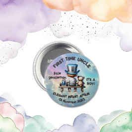 Zum ersten Mal Onkel - Es ist ein Junge | Button