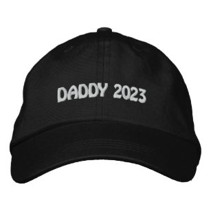 Zum ersten Mal Vater für Daddy Est 2023 bekannt ge Bestickte Baseballkappe