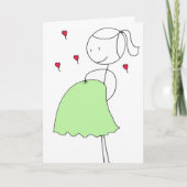 Zum ersten Muttertag Karte (Vorderseite)