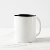 Zum ersten Muttertag Zweifarbige Tasse (VorderseiteRechts)