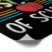 Zum ersten Tag der Lehrerin Jungs Mädchen Poster (Ecke)