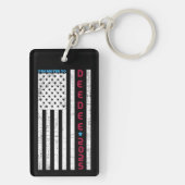 Zum ersten Vater von Dee-Dee Daddy eingeladen Schlüsselanhänger (Rückseite)