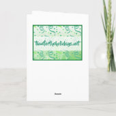 Zum Extraterrestrial Day - März 20. Karte (Rückseite)