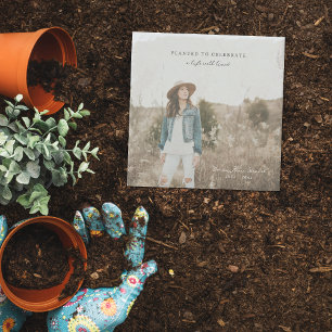 Zum Feiern angebaut   Foto-Gedächtnisgarten Steinuntersetzer