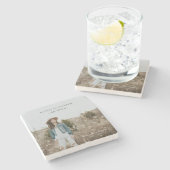 Zum Feiern angebaut | Foto-Gedächtnisgarten Steinuntersetzer (Seitenansicht)