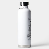Zum Fischen geboren Trinkflasche (Rechts)