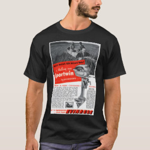Zum Fischen geboren, zum Arbeiten gezwungen Sticke T-Shirt
