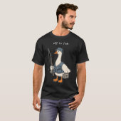 Zum Fischen T-Shirt (Vorne ganz)