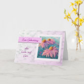 Zum Geburtstag - alles Gute zum Geburtstag auf Karte (Gelbe Blume)