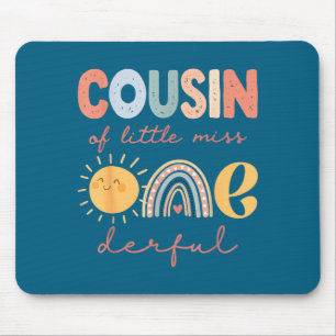 Zum Geburtstag der kleinen Cousine ersten Grades L Mousepad