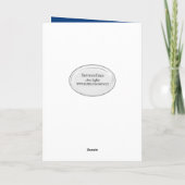 zum Geburtstag ein großer Fisch Karte (Rückseite)