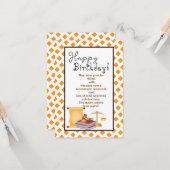 Zum Geburtstag eines schönen Anwalts Karte (Vorderseite/Rückseite Beispiel)