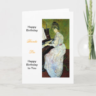 Zum Geburtstag feine Kunst, Marguerite Gachet bei. Karte