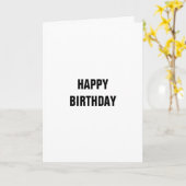 Zum Geburtstag Glückwunsch Zum Geburtstag habe ich Karte (Gelbe Blume)