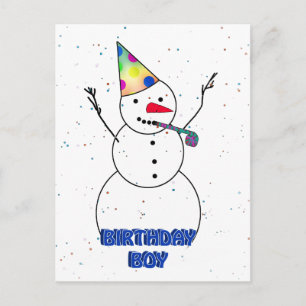 Zum Geburtstagskind! Postkarte