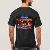 Zum Gedenken an 9/11! T-Shirt (Rückseite)