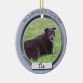 Zum Gedenken an Haustier-Verzierung Keramik Ornament (Rechts)