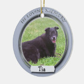 Zum Gedenken an Haustier-Verzierung Keramik Ornament (Links)