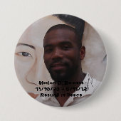 Zum Gedenken an Marlon D. Bowers Button (Vorderseite)