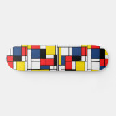 Zum Gedenken an Mondrian - Skate-Plattform Skateboard (Horizontal)