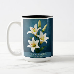 Zum Gedenken Osterglaubensgeschenk Zweifarbige Tasse