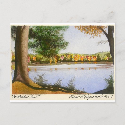Zum Gildenteich Postkarte (Vorderseite)