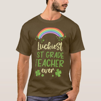 Zum Glück 1. Klasse Lehrer je St Patrick's Day 2 T-Shirt
