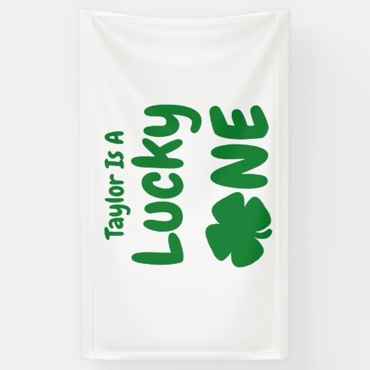 Zum Glück 1 St Patrick's Day 1. Banner (Vertikal)