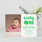 Zum Glück 1 St Patrick's Day 1. Einladung (Stehend Vorderseite)