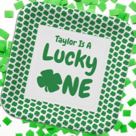 Zum Glück 1 St Patrick's Day 1. Pappteller