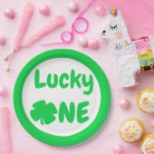 Zum Glück 1 St Patrick's Day 1. Pappteller (Party)