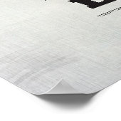 Zum Glück - 8"x10" Art Print Poster (Ecke)