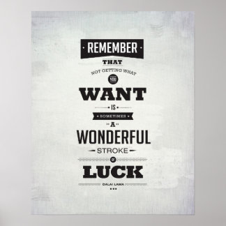 Zum Glück - 8"x10" Art Print Poster