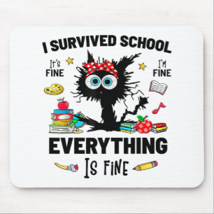 Zum Glück am ersten Schultag ist es gut im F Mousepad