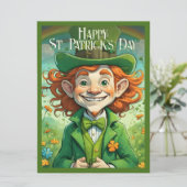 Zum Glück am St. Patrick's Day (Stehend Vorderseite)