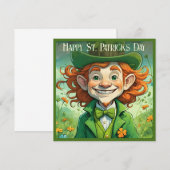 Zum Glück am St. Patrick's Day (Vorne/Hinten)