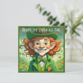Zum Glück am St. Patrick's Day (Stehend Vorderseite)