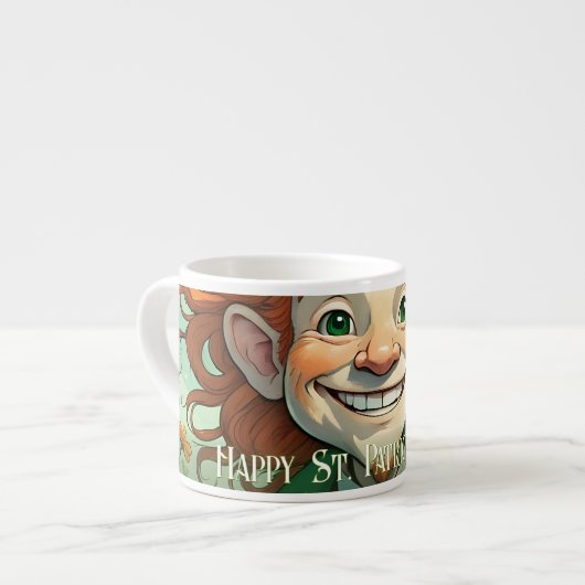 Zum Glück am St. Patrick's Day Espressotasse (Vorderseite Links)