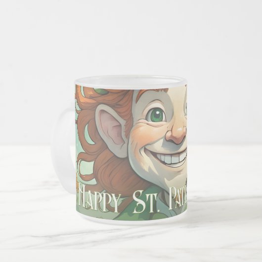 Zum Glück am St. Patrick's Day Mattglastasse (Vorderseite Links)
