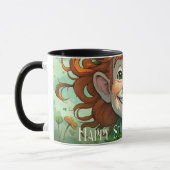 Zum Glück am St. Patrick's Day Tasse (Links)