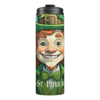 Zum Glück am St. Patrick's Day Thermosbecher