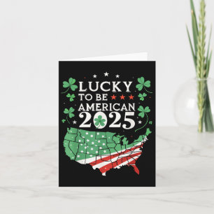 Zum Glück Amerikaner 2025 - Amerikaner St. Patrick Karte
