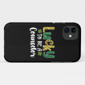 Zum Glück Beraterschule St Patrick's Day Case-Mate iPhone Hülle (Rückseite (Horizontal))