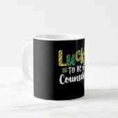 Zum Glück Beraterschule St Patrick's Day Kaffeetasse (Vorderseite Links)