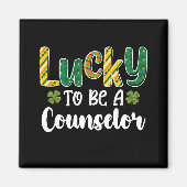 Zum Glück Beraterschule St Patrick's Day Magnet (Vorne)