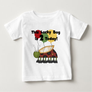 Zum Glück Bug 2. Geburtstag T - Shirt und Geschenk